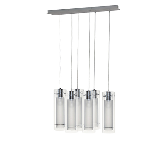 Frost 6-Light Pendant - Linear Pendant - Maxim Lighting